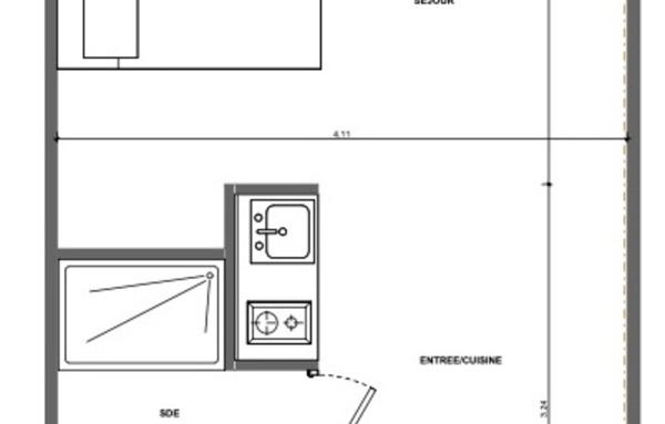 Investissement locatif clé en main - T1 Bis neuf en résidence hôtelière à Guilherand-Granges