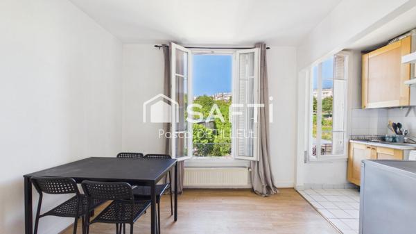 SAINT-CLOUD – Bord de Seine - Appartement 2 pièces 34m2 - Proximité immédiate du T2