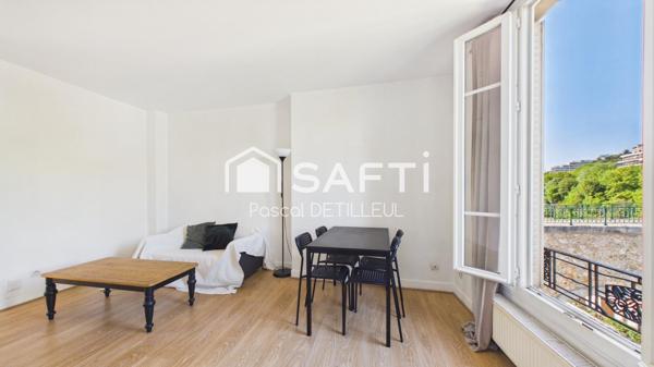 SAINT-CLOUD – Bord de Seine - Appartement 2 pièces 34m2 - Proximité immédiate du T2