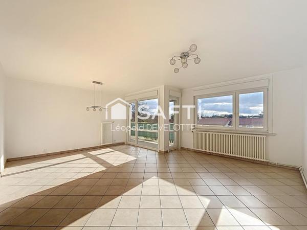 Superbe appartement avec jardin, garage, cave et parking