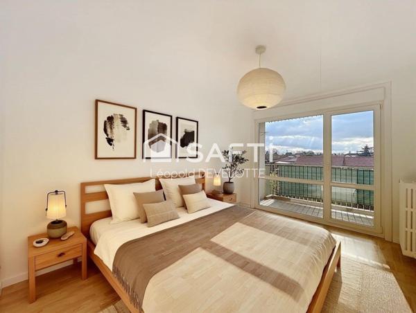 Superbe appartement avec jardin, garage, cave et parking