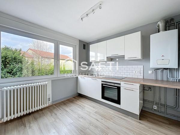 Superbe appartement avec jardin, garage, cave et parking