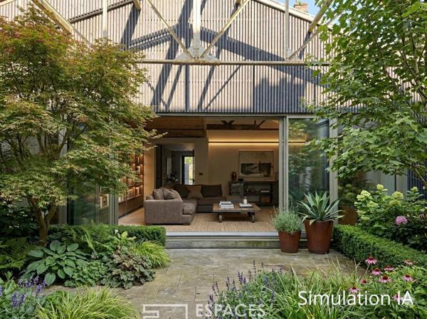 Maison Loft avec terrasse à aménager coeur de ville