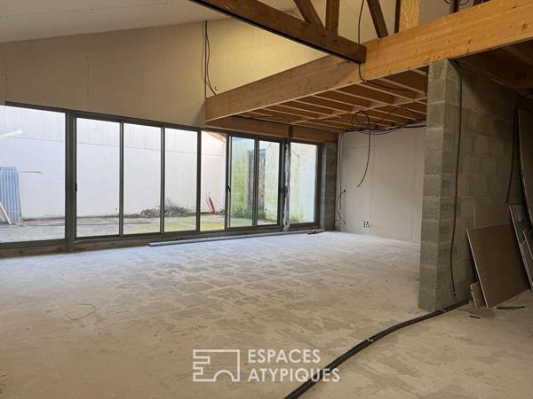 Maison Loft avec terrasse à aménager coeur de ville