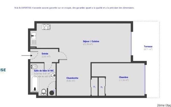 Appartement à vendre    3 pièces • 55,69 m2 Roquebrune-Cap-Martin