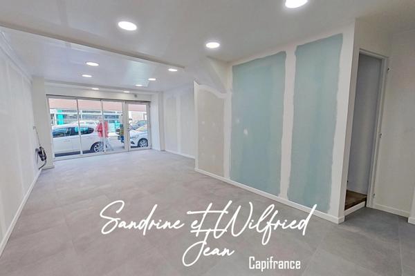 GAILLON (27) - A LOUER - Local commercial rénové – 132 m² (magasin 80m²) – Centre-ville