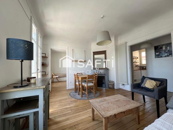 Bel appartement traversant à proximité du centre