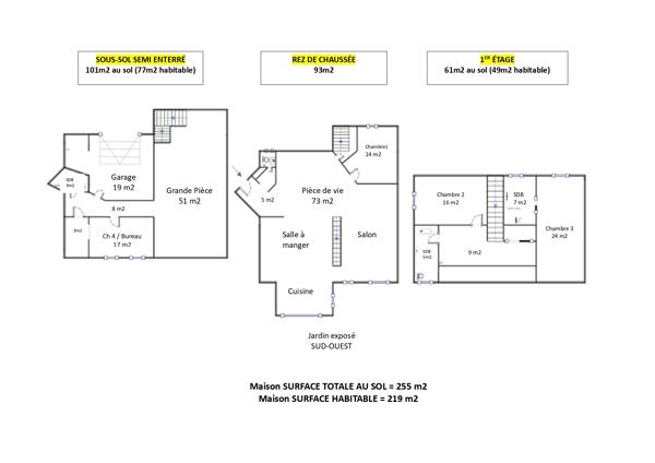 Maison à vendre 6 pièces 170 m² Chennevières-sur-Marne