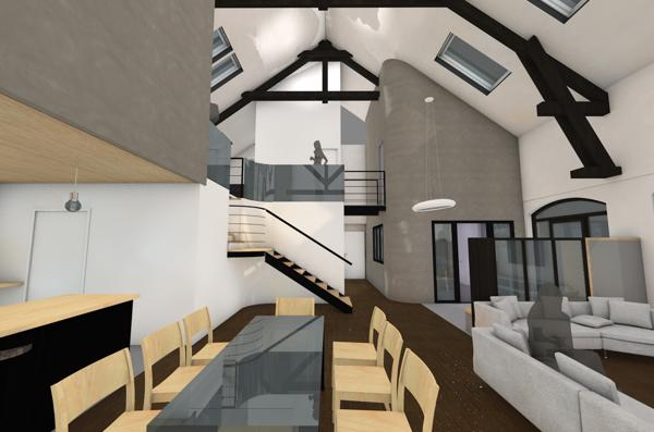 Vif (38450) Bâtisse de charme rénovée 230 m2 sur 4200 m² de terrain