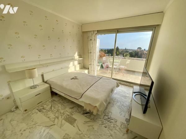 Roquebrune-Cap-Martin, Hameau, 2 pièces de 47 m² vue mer panoramique, parking 