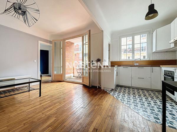 ISSY LES MOULINEAUX - CENTRE VILLE - Vente Appartement 2/3 pièces de 53 m² avec balcon