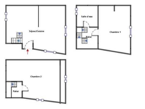 Christophe Michaudelle, Capifrance, vous propose : proche MEAUX / SAINT SOUPPLETS - à ETREPILLY, maison de ville 3 pièces, 2 chambres
