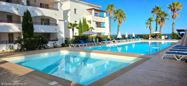 À vendre – Appartement T3 avec terrasse en bord de mer SAN NICOLAO (20230)