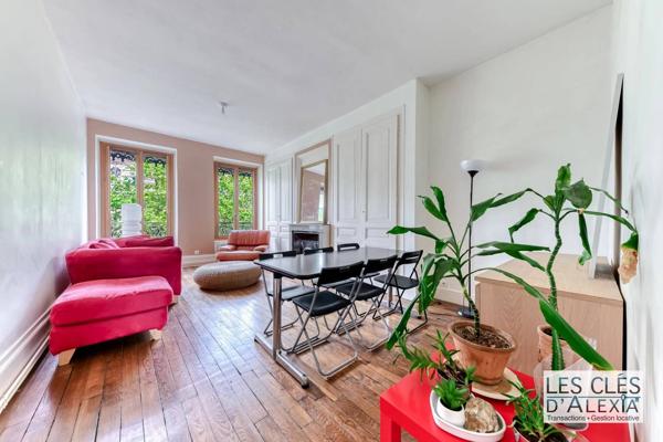 Appartement T4 de caractère à deux pas du Parc de la Tête d’Or