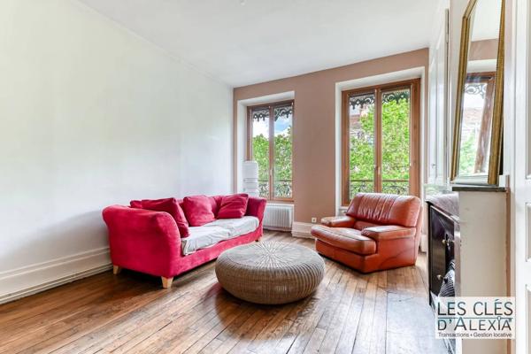 Appartement T4 de caractère à deux pas du Parc de la Tête d’Or