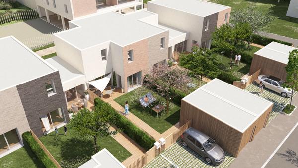 Maison Type 4 vie de plein de pied avec une belle exposition Sud et tous commerces à pied