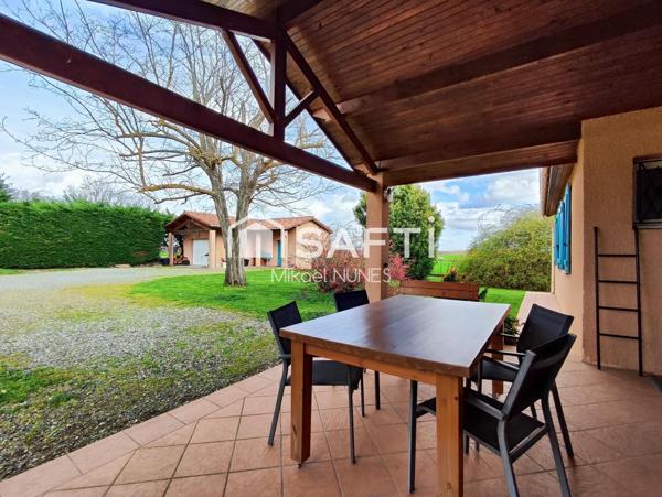 SAINT-LYS - Maison T5 de 123 m² -Piscine- 4 chambres.