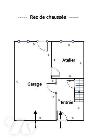 Maison de ville - Quartier Velpeaux - Tours
90 m², Terrain 122 m², 4 niveaux

En plein coeur...