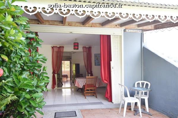 LES TROIS ILETS (972) Plage a pied - Bel Appartement 2 pièces de 48m2 Terrasse et Jardin- à vendre