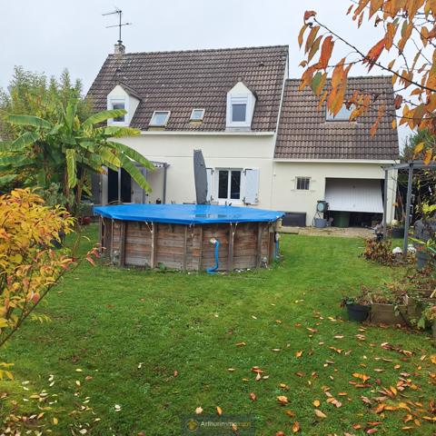 Crécy-la-Chapelle (77580) Maison 5 pièces 126 m2 env. , terrain 425 m2 et Garage