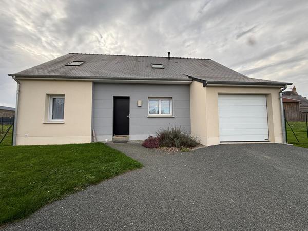 Maison 3 chambres - vie de plain pied - garage - BOUERE