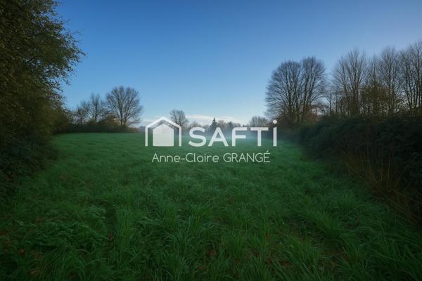 Rare sur le secteur : terrain agricole, de plus d'un hectare entre Sillé et Conlie.