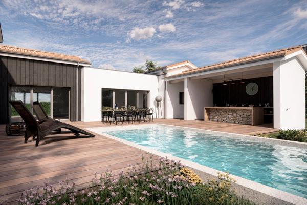 Terrain constructible à 500m de la plage de Nauzan à Vaux sur mer