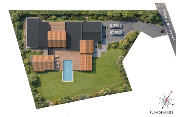 Terrain constructible à 500m de la plage de Nauzan à Vaux sur mer