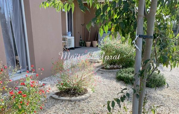 Appartement T3 à vendre avec jardin, terrasse, garage – Courthézon (84)