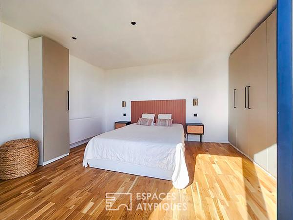 Maison de ville avec terrasse en rooftop