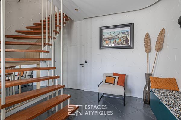 Maison de ville avec terrasse en rooftop