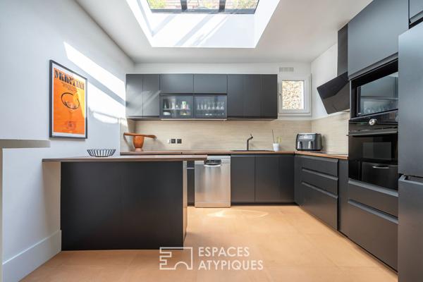 Maison de ville avec terrasse en rooftop