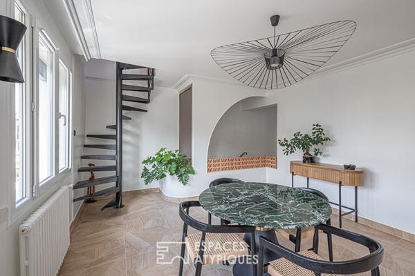 Maison de ville avec terrasse en rooftop