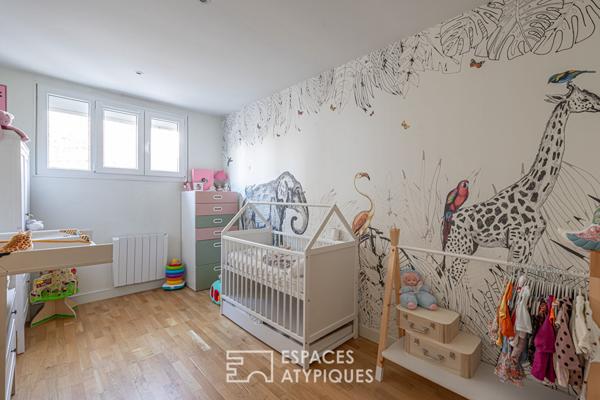 Maison de ville avec terrasse en rooftop