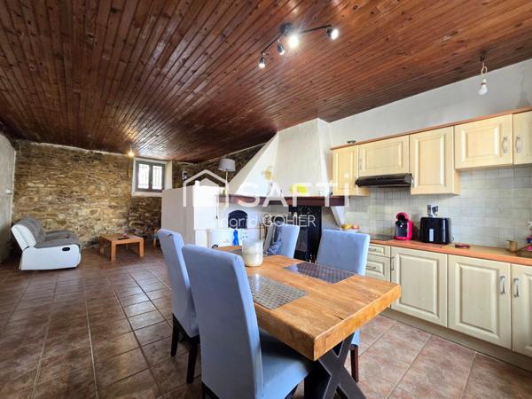 Propriété de 2 maisons, jardin, multiples projets