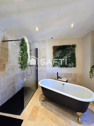 Propriété de 2 maisons, jardin, multiples projets