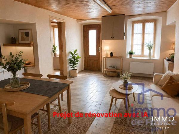 Maison 4 pièces                                        - 43000 Le Puy-en-Velay Réf : VM20908-CIFVFOREZVELAY