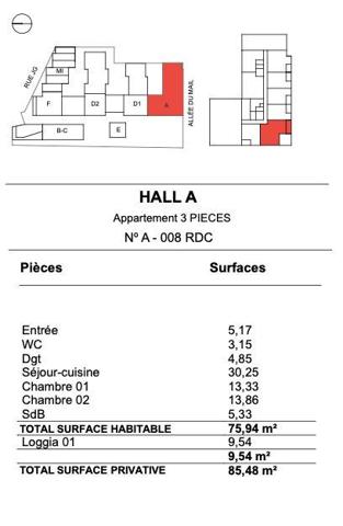 Appartement à vendre 3 pièces 75 m² La Rochelle