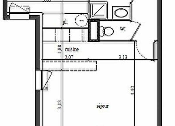 Appartement à vendre    1 pièce • 48,48 m2 Tours