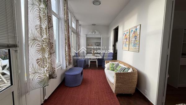 Grand T3/4 terrasse de standing dans une magnifique arcachonnaise