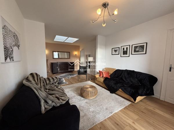 Grand T3/4 terrasse de standing dans une magnifique arcachonnaise