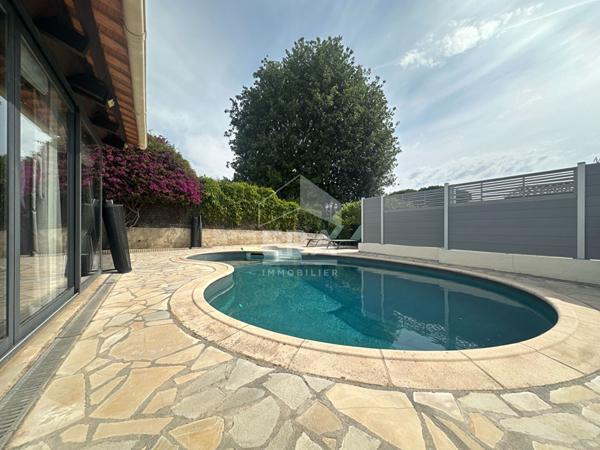CAGNES-SUR-MER - Villa au calme avec 3 chambres et piscine