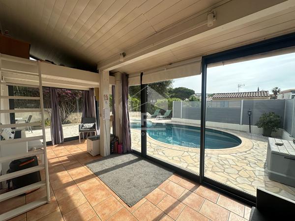 CAGNES-SUR-MER - Villa au calme avec 3 chambres et piscine