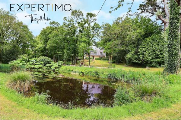 Landerneau (29800) DOMAINE DU GOLF DE LANN ROHOU MAISON D'ARCHITECTE AVEC PARC ARBORE D'UN HECTARE - PAYS DE DAOULAS