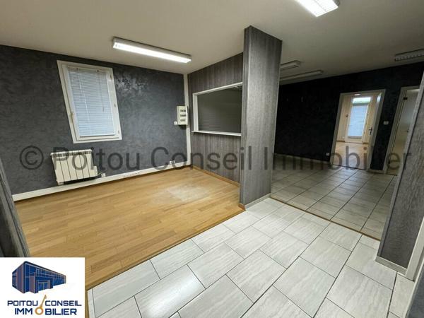 A LOUER EN PLEIN COEUR DE LA ZONE MENDES FRANCE NIORT BATIMENT INDEPENDANT 217m2 AVEC PARKING FACILE D’ACCES