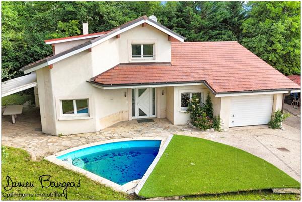 Maison individuelle T4 de 123 m² habitables avec sous-sol et grand terrain de 924 m²