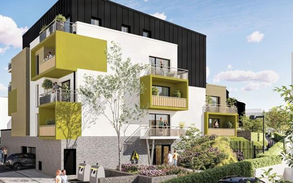 Appartement à vendre    2 pièces • 42,90 m2 Brest