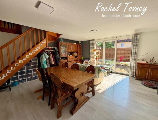 DUPLEX TERRASSE EN RDC à vendre secteur ANJOUTEY- ETUEFFONT (90) 75 m², entrée privative et place de parking !