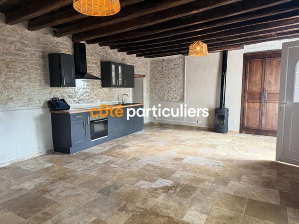 Vente Maison90 m² - 3 Pièces - CHARENTON DU CHER (18210)