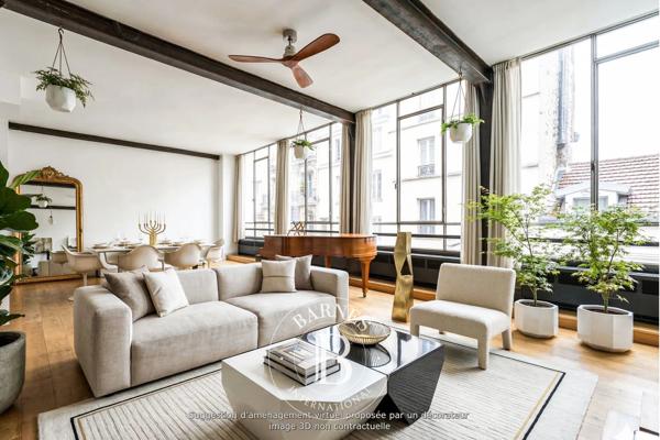 Paris 18ème, Appartement 3 Chambres -  151 m² à vendre
